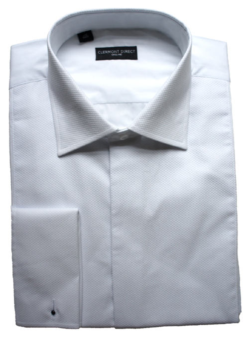 100% Cotton Fly Front Marcella Fold Down Collar Shirt 18" 