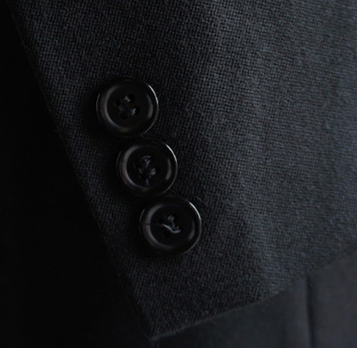 Finest Barathea Wool Single Breasted Dinner Jacket 38/" Long