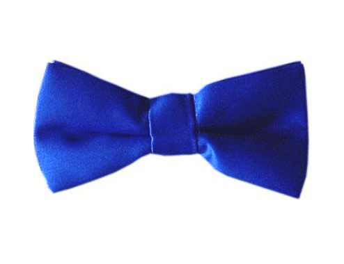 Royal Blue Pre-Tied Bow Tie - £5 | Clermont Direct