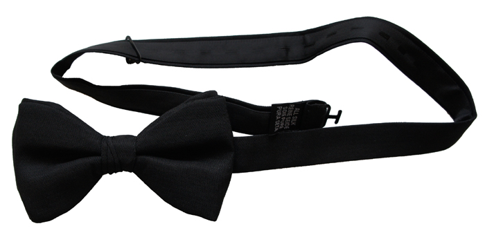 Finest Barathea Silk Pre Tied Bow Tie - £18.50 | Clermont Direct